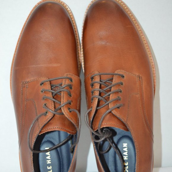 Cole Haan Frankland  British Tan Oxford Dress Shoe - Picture 6 of 8